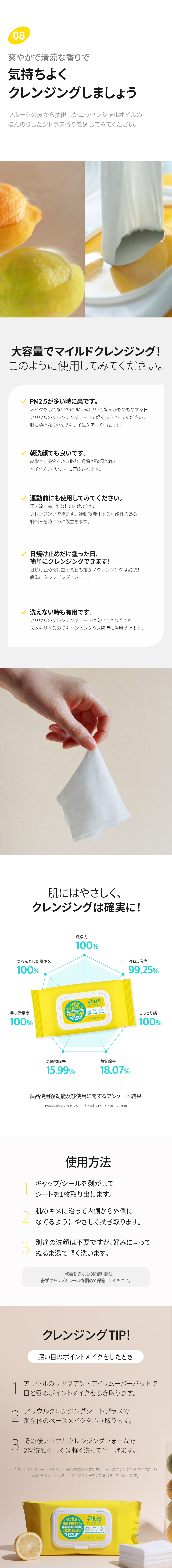 Ariul The Perfect Cleansing Tissue Plus (100P / Double Pack